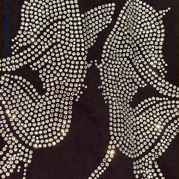 💥SOLD💥O-Mighty Devil & Angel Crystal💥 Rhinestone top - Picture 9 of 12